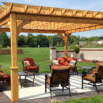 Get yourself ready for summer by building a lovely pergola in your backyard
