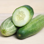 This method to grow cucumbers is a space saver!