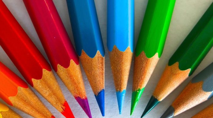 colourful crayons